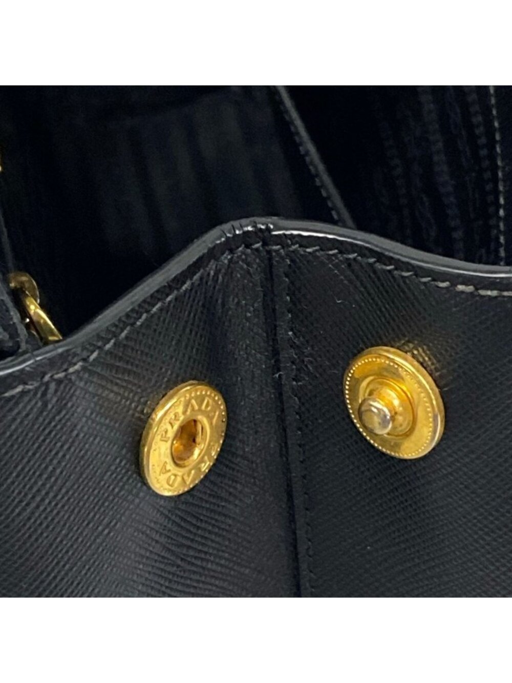Prada Handbag Galleria Black Leather - Picture 11 of 15